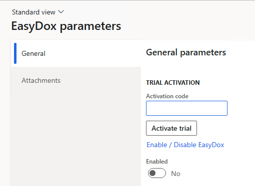 Free Trial Activation form